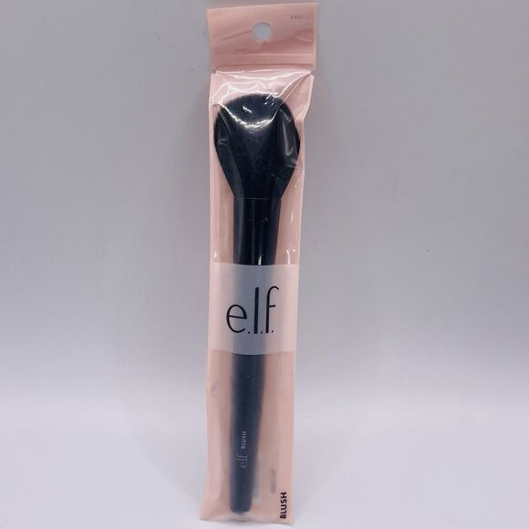 elf Blush Brush Precision Application Synthetic Cruelty Free Vegan 84011 New - Picture 2 of 5
